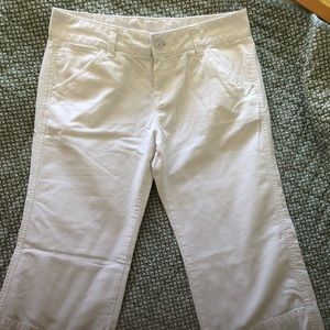 Lucky Brand white cropped pant